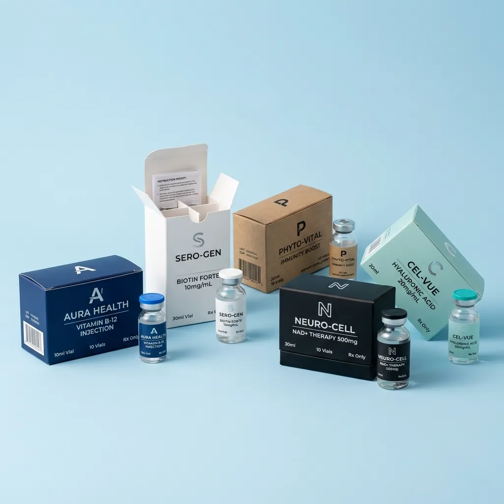 Custom Vial Boxes - Secure & Custom Packaging