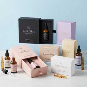Custom Cosmetic Vial Boxes - Cosmetic Packaging