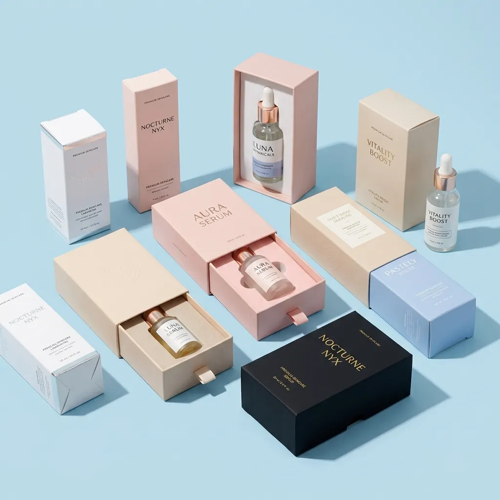 Custom Serum Boxes - Custom Printed Serum Packaging