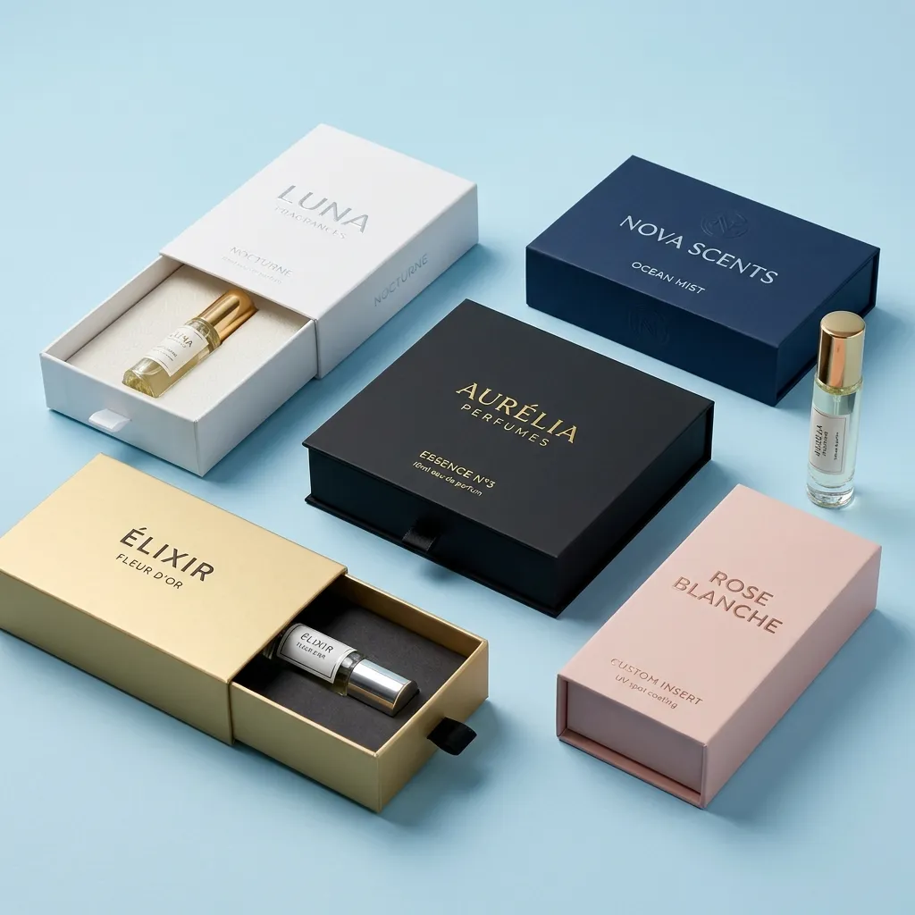 Custom Perfume Vial Boxes - Free Shipping
