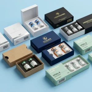 Custom Glass Vial Boxes - Safe Packaging Solutions